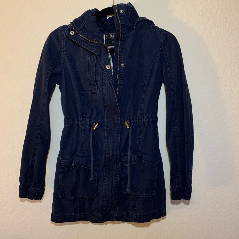 Cotton On Navy Blue Anorak